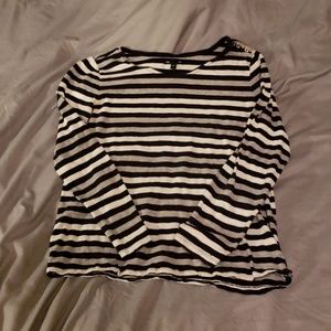 Gap long sleeve striped shirt